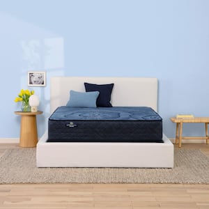 Perfect Sleeper Pacific Peace California King Firm 12.0 in. Mattress Set with 9 in. Foundation