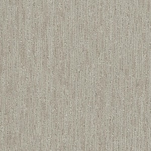 Island Hop - Bridle - Beige 45 oz. SD Polyester Pattern Installed Carpet