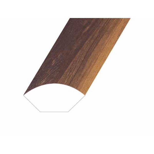 Montserrat Veritas Vivid Copper 0.6 in. T x 1 in. W x 94.5 in. L Vinyl Quarter Round Molding