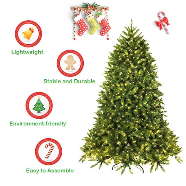 Best Choice Products Pre-lit Sparse Christmas Tree W/ 2-in-1 Leds, Cordless  Connection : Target