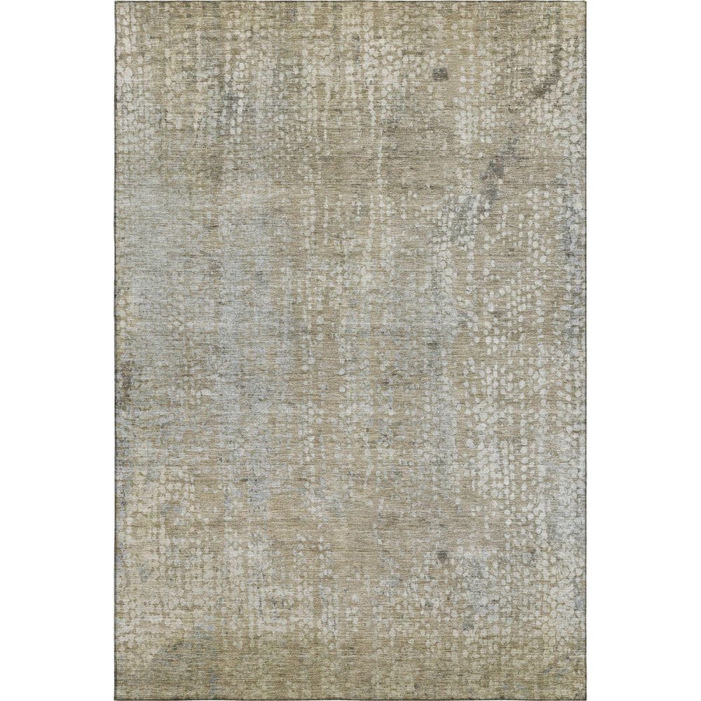Mayfield Premium Machine Washable Abstract AMF2087 Beige 9 ft. x 12 ft. Area Rug price history on PriceWatchPro