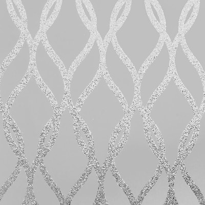 Debona Jewel Diamond Stripe Wallpaper Silver Metallic Glitter Embossed 2470