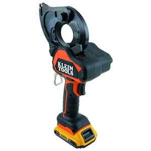 Battery-Operated Cu/Al Closed-Jaw Cutter with Two 2 Ah Batteries Charger and Bag