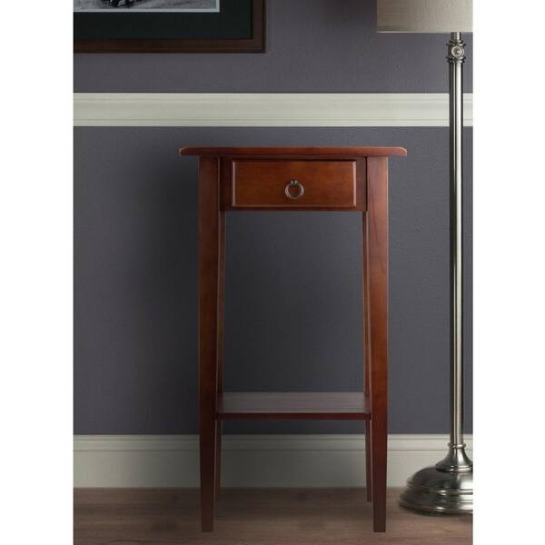 Winsome Wood 94430 Regalia Accent Table Walnut for sale online 