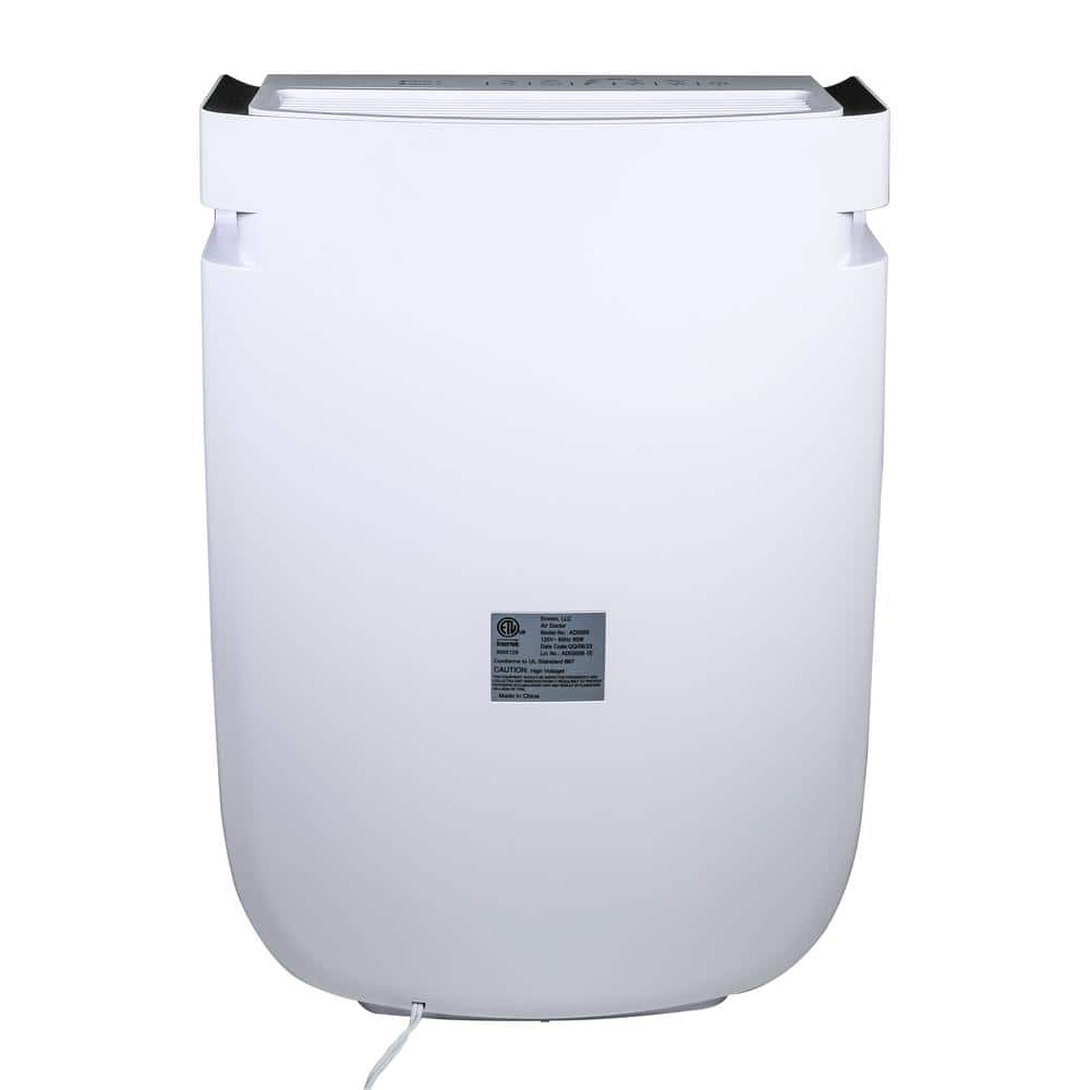 AirDoctor White HEPA Filter Ionic Air Purifier for Large Rooms