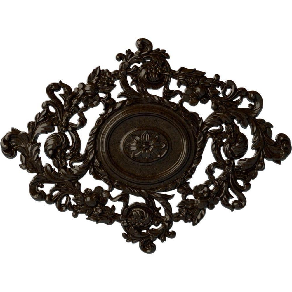 22-1/2 in. W x 30-3/8 in. H x 1-1/2 in. Katheryn Urethane Ceiling Medallion, Bronze price history on PriceWatchPro