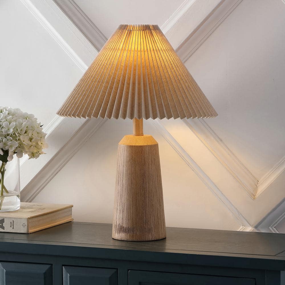 JONATHAN Y Arvid 20.5 in. Rustic Scandinavian Resin/Iron