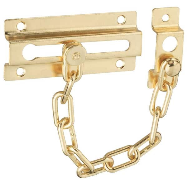 National Hardware Solid Brass Door Chain