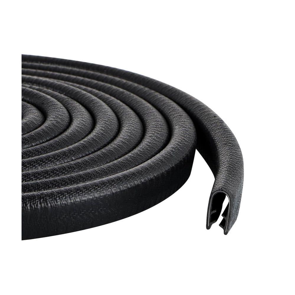 10 ft. L x 0.44 H x 0.44 in. ft. Adhesive Free Rubber U Shape Edge Seal Strip Door Protector Black EPDM Edging (1-Pack) price history on PriceWatchPro