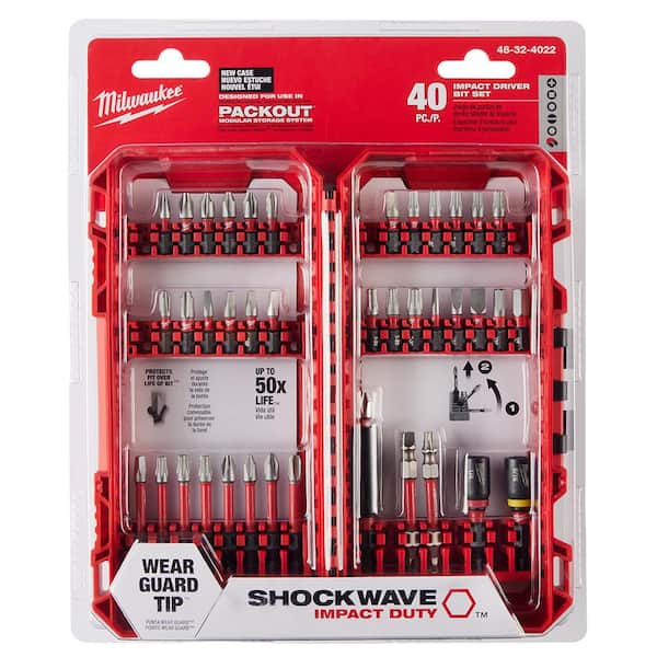 Shockwave Impact Duty Driver Bit Set (40-Piece) Shockwave Impact Duty Driver Bit Set (40-Piece)