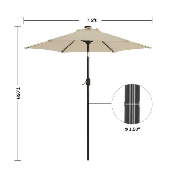 Umbrella Folded Portable Hexagon 24 Hole