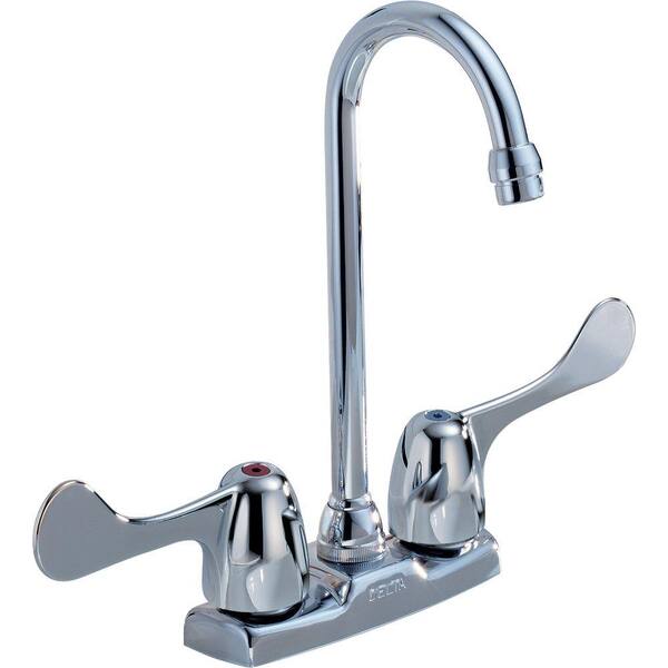 Olympia Elite Two Handle Bar Faucet In Chrome - Classic Kitchen Upgrade