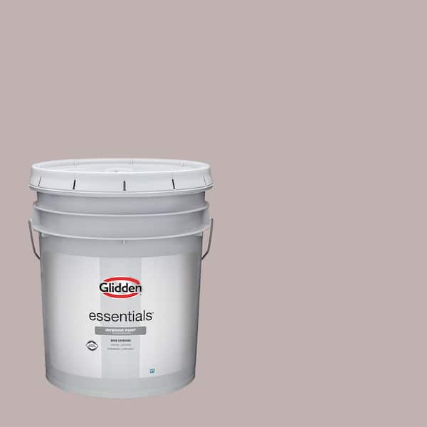 Glidden Essentials 5 gal. PPG1014-4 Jack Rabbit Eggshell Interior Paint