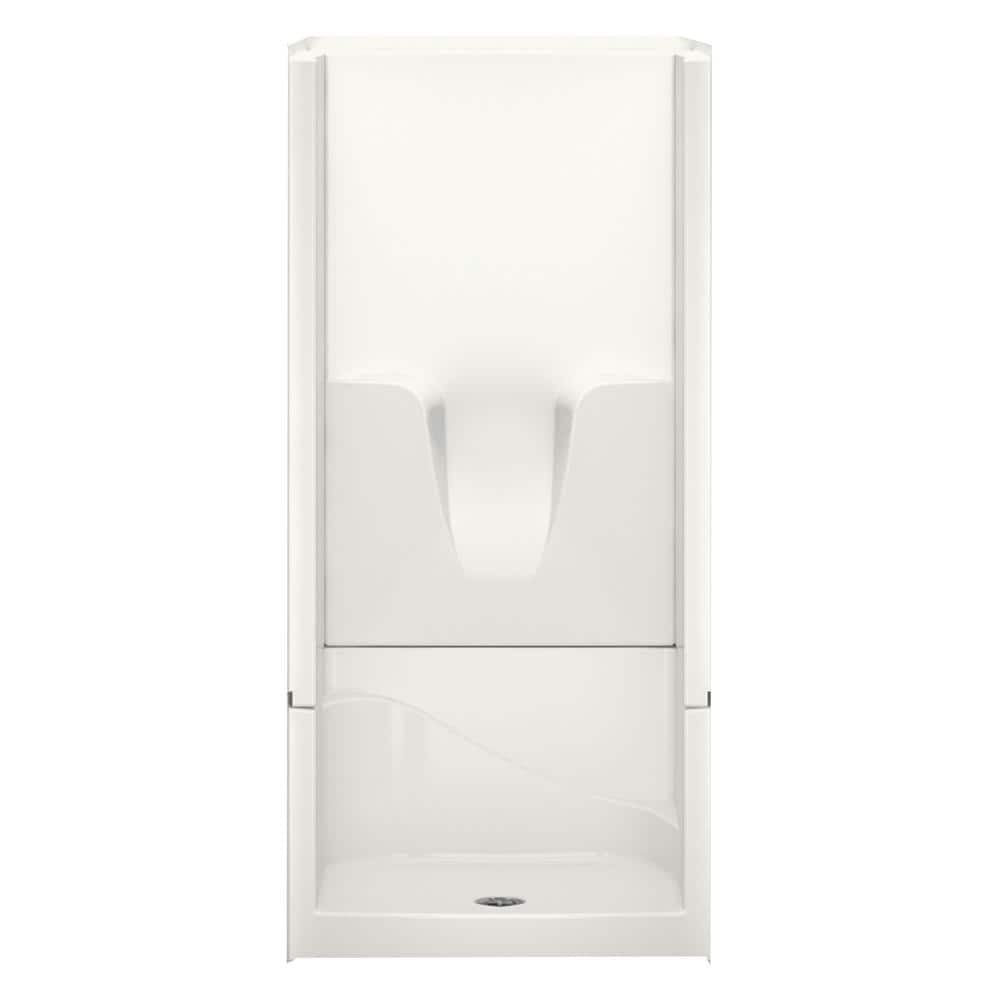 Remodeline 36 in. x 36 in. x 76 in. 4-Piece Shower Stall with Center Drain 