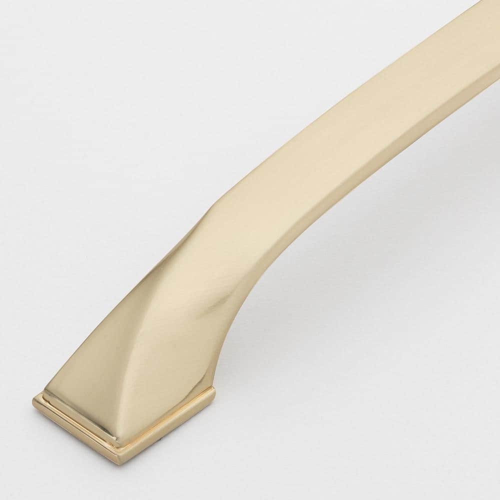 6.5 Inch Gold Modern Twisted Bar Pull