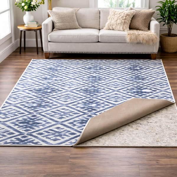 Dual Surface 8 ft. x 8 ft. Square Interior 3/8 in. Thickness Rug Pad
