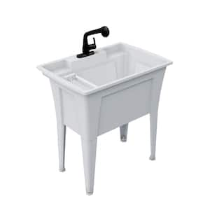 MUSTEE 46 in. x 34 in. Plastic Laundry Tub 24C - The Home Depot