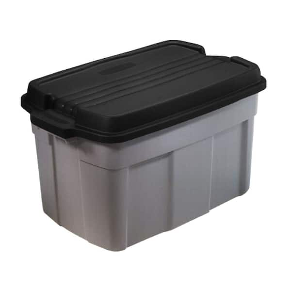 Rubbermaid 37 Gal. 32-2/5 in. x 20-2/5 in. x 18-3/5 in. Hi-Top Storage Bin