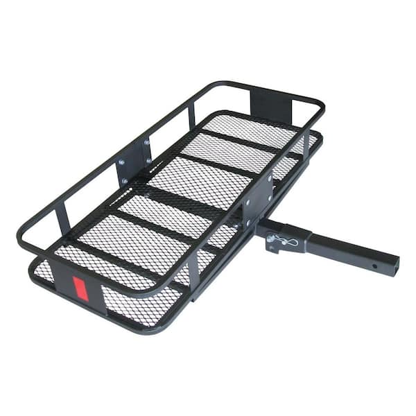 HitchMate 500 lb. Capacity 48 in. x 20 in. Steel Fold Up Cargo Carrier for 2 in. Receiver