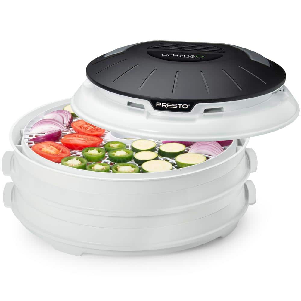 Presto Dehydro White Expandable Electric Food Dehydrator