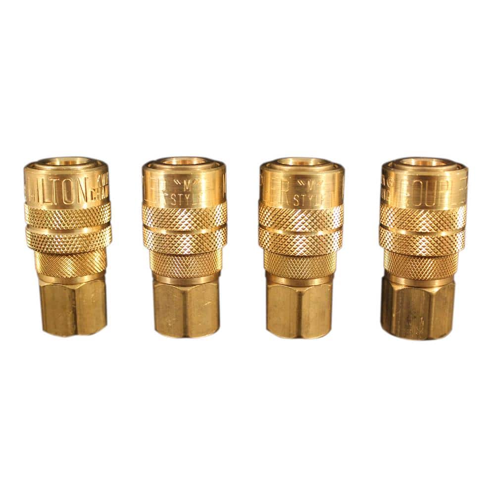 Milton Industries S715 Female 1/4" Coupler M Style Matches With S727 & S728 for sale online