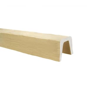 5-7/8 in. x 7-7/8 in. x 12.75 ft. Unfinished Modern Faux Wood Beam