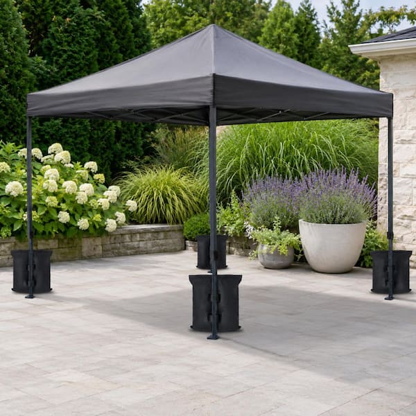 Canopy Weights (Set of 4) Heavy Duty 160 lbs. Sand Bags for Pop Up Tents, Gazebos, and Outdoor Canopy Stability