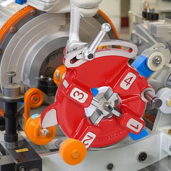 Quick Opening Die Head, 1/8 in. to 2 in. Right-Handed Pipe Threading Head Set, 1/4 in. to 2 in. Threading Head (1-Piece)