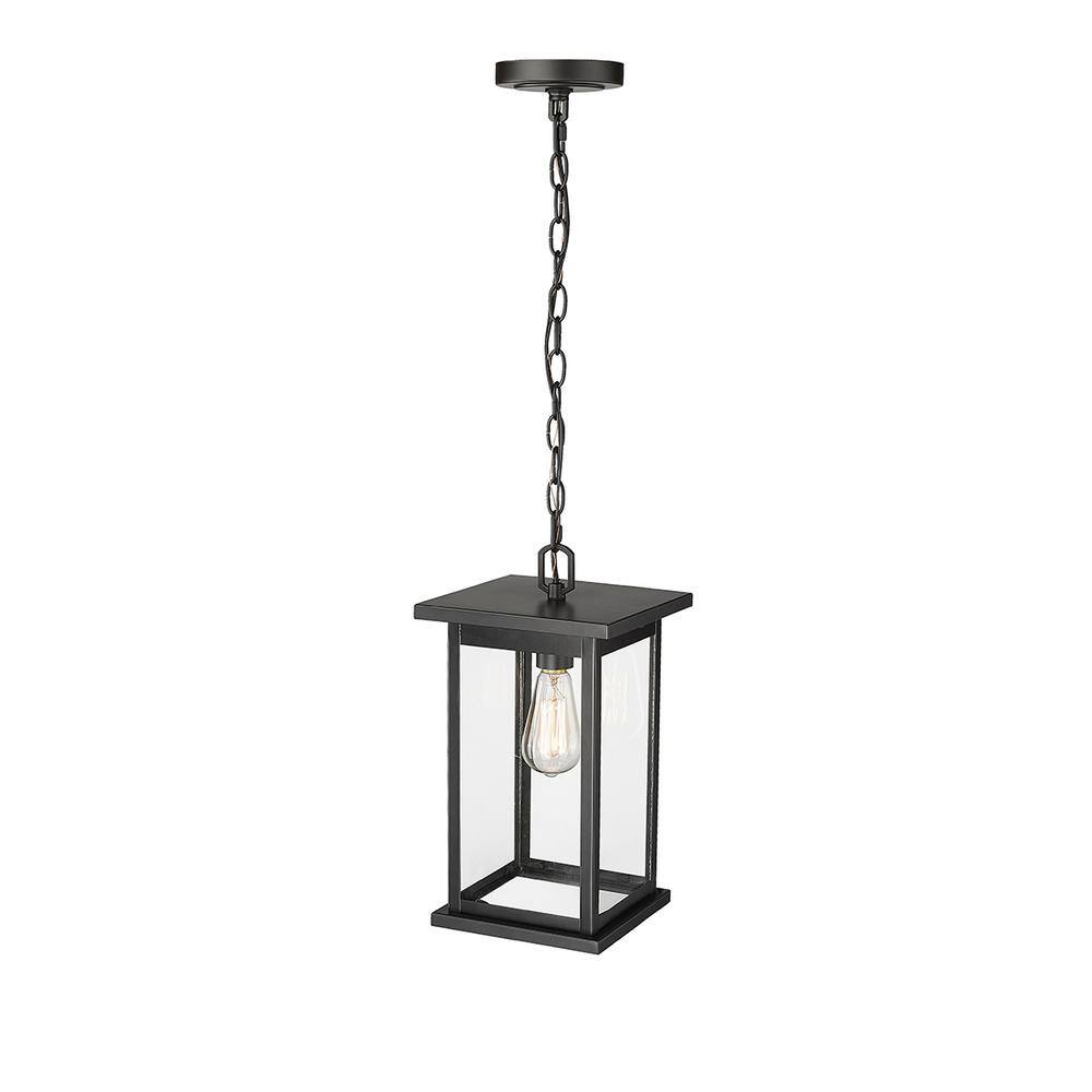 Powder Coat Black Metal Outdoor Hanging Lantern