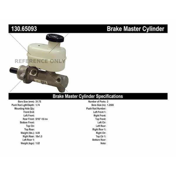 Centric Parts Brake Master Cylinder