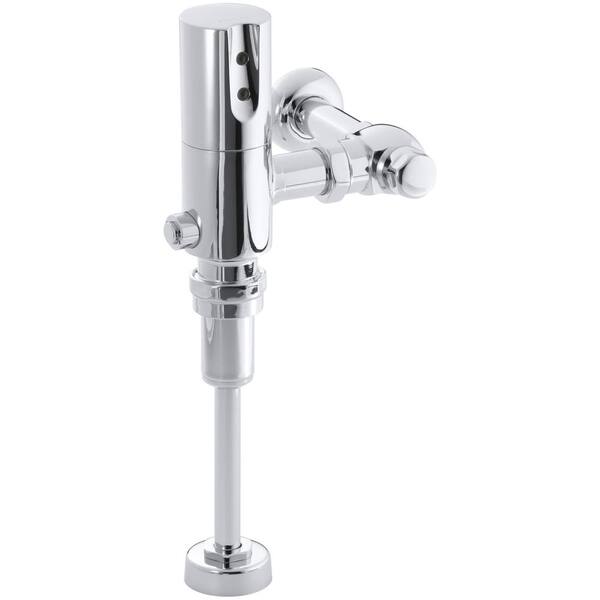 KOHLER Tripoint Touchless DC 0.125 GPF Urinal Flushometer in Polished Chrome