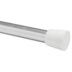 48 in. - 75 in. Tension Curtain Rod in Chrome