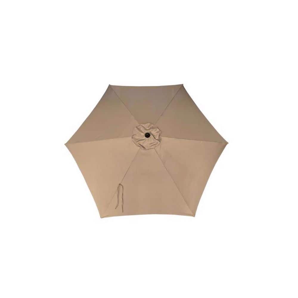9 ft. Tiltable Taupe Market Umbrella price history on PriceWatchPro