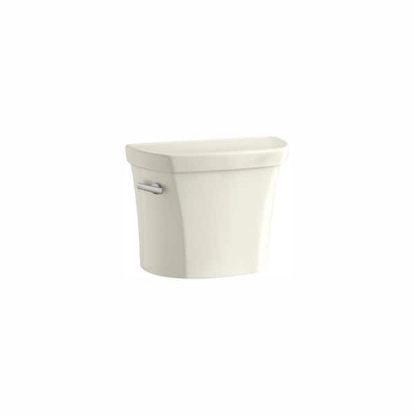 KOHLER Wellworth 1.28 GPF Single Flush Toilet Tank Only with Insuliner Tank Liner in Biscuit