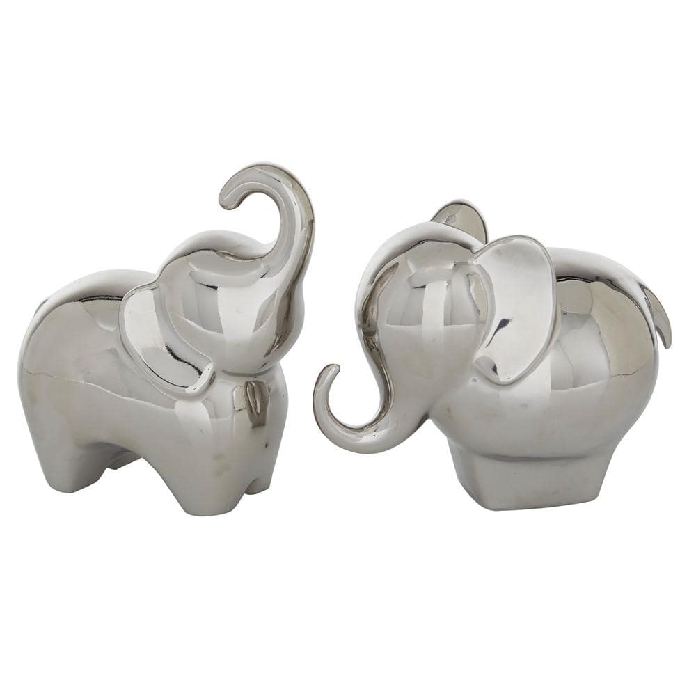 Novica Handmade Eager Elephants In White Ceramic Salt And Pepper Set - On  Sale - Bed Bath & Beyond - 36510536