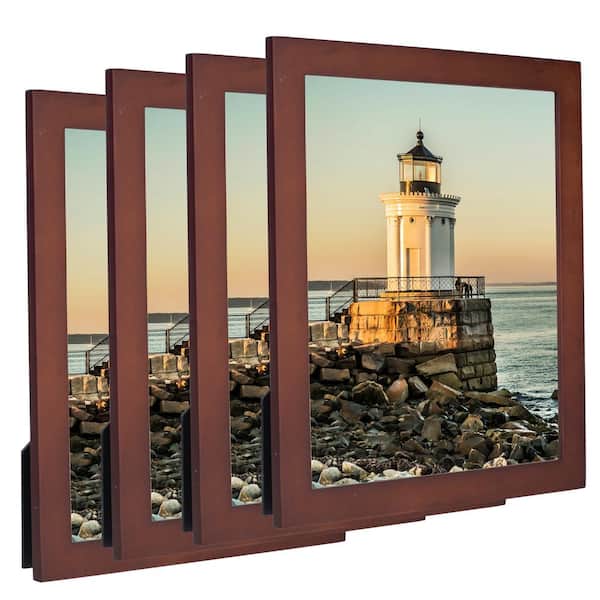 Malden Linear Wood Frame for 4x6in One Photo White #37246 for sale online 