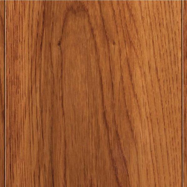 Home Legend High Gloss Oak Gunstock Engineered Hardwood Flooring - 5 in. x 7 in. Take Home Sample