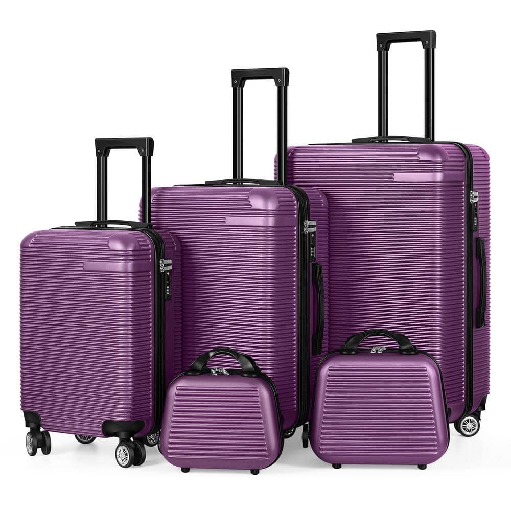 兎仔 éloge the Travel kit Hikolayae Luggage 5-Piece Sets, Horizontal Stripe Luggage