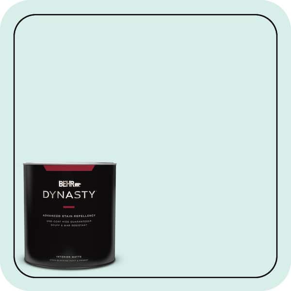 BEHR DYNASTY 1 qt. #M450-1 Dew Pointe Matte Interior Stain-Blocking Paint & Primer