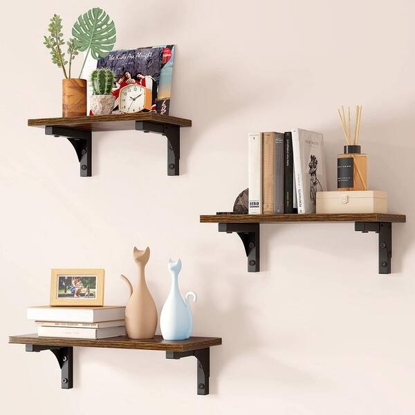 Design Ideas for Wall-Mounted Floating Shelves