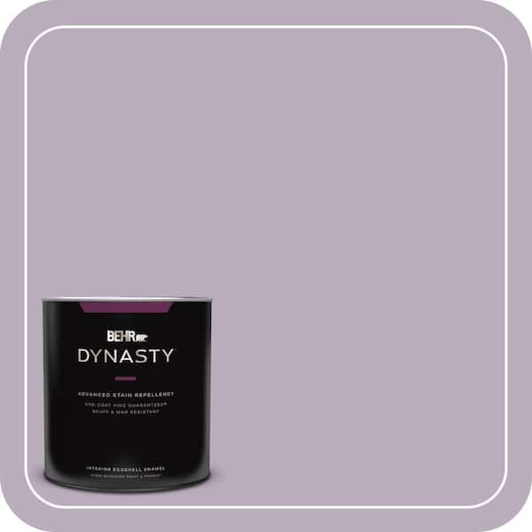 BEHR DYNASTY 1 qt. Home Decorators Collection #HDC-SP14-12 Exclusive Violet Eggshell Enamel Interior Stain-Blocking Paint & Primer