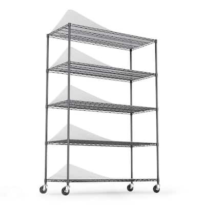 Magnus 5 Tier Adjustable Metal Rack