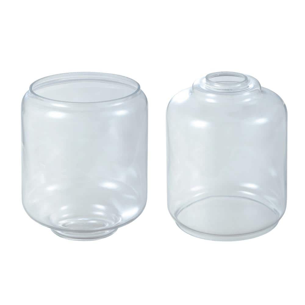 6.75 in. Clear Glass Cylindrical Pendant Shade with 1.69 in. Neckless Fitter price history on PriceWatchPro