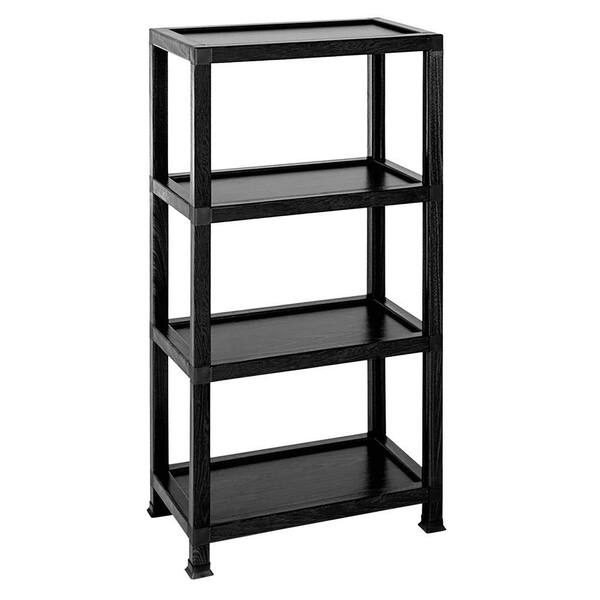 Way Basics zTube Westminster Black Open Bookcase