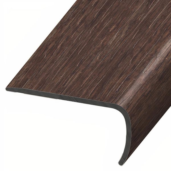 ASPEN FLOORING Wexford 1 in. Thick x 2 in. Width x 94 in. Length Rigid Core Stair Nosing Vinyl Molding