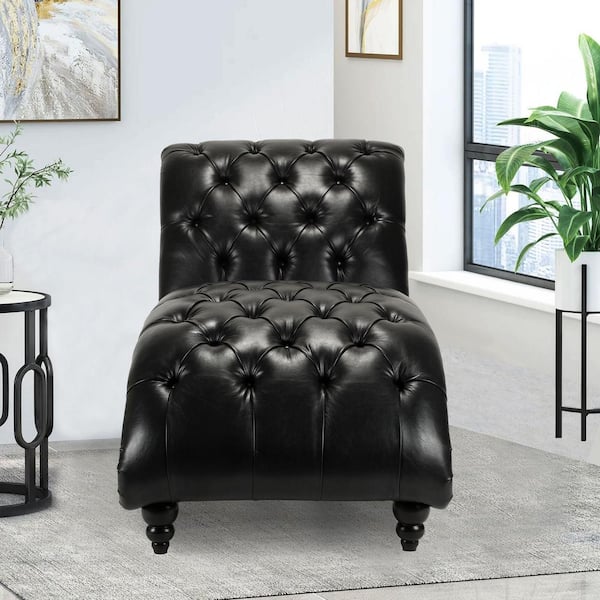 Black Chaise Longue