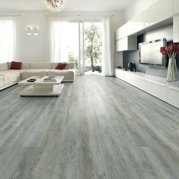 Flemming 20 MIL x 9 in. W x 72 in. L Click Lock Waterproof WPC Luxury Vinyl Plank Flooring (22.33 sq. ft./case)