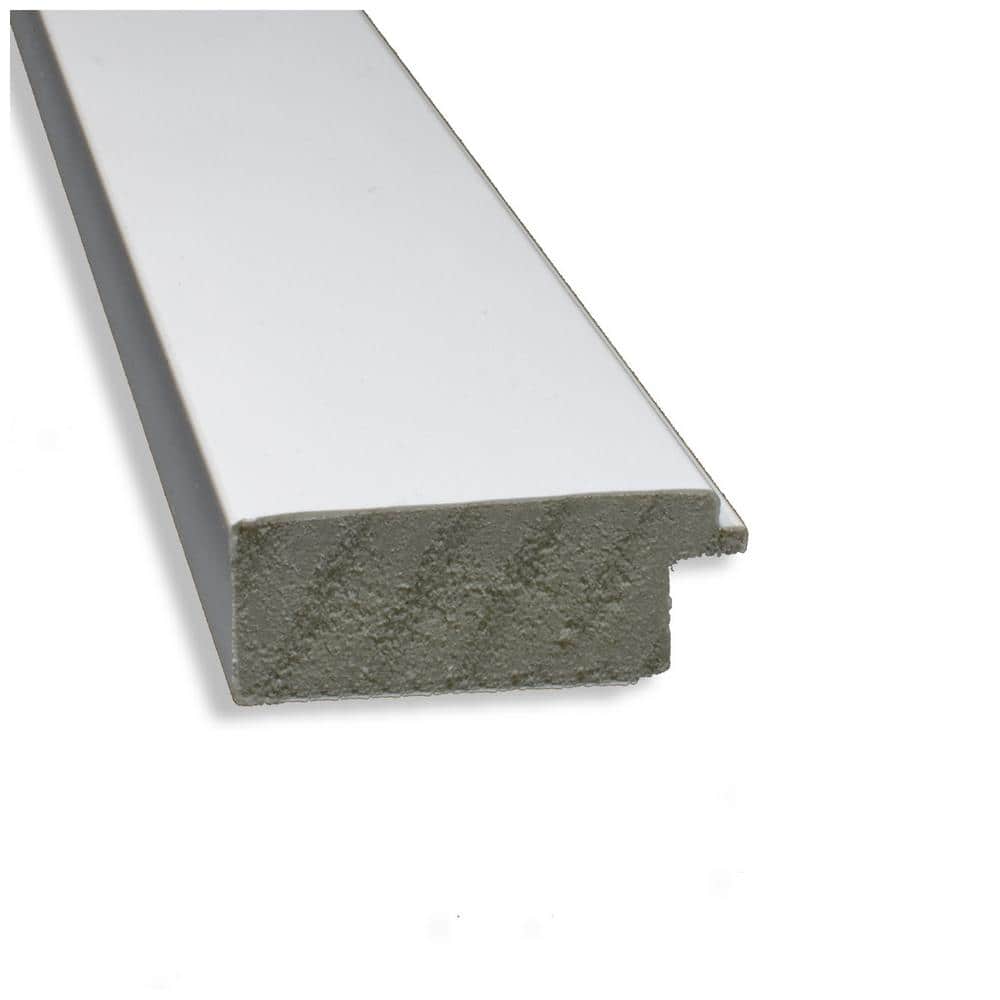 Cabinet White Rectangular Polystyrene Framed Wall Mirror