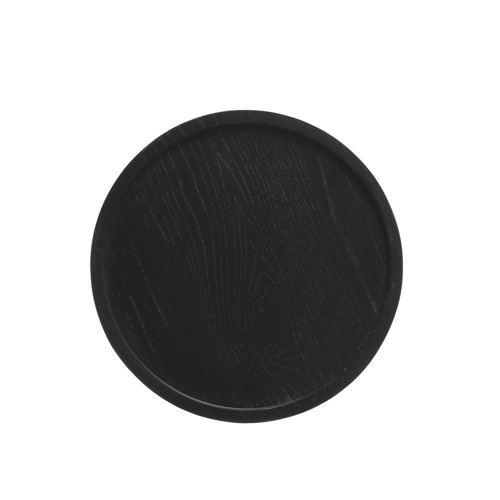 Round Bronze Metal Accent Table - thumbnail 3
