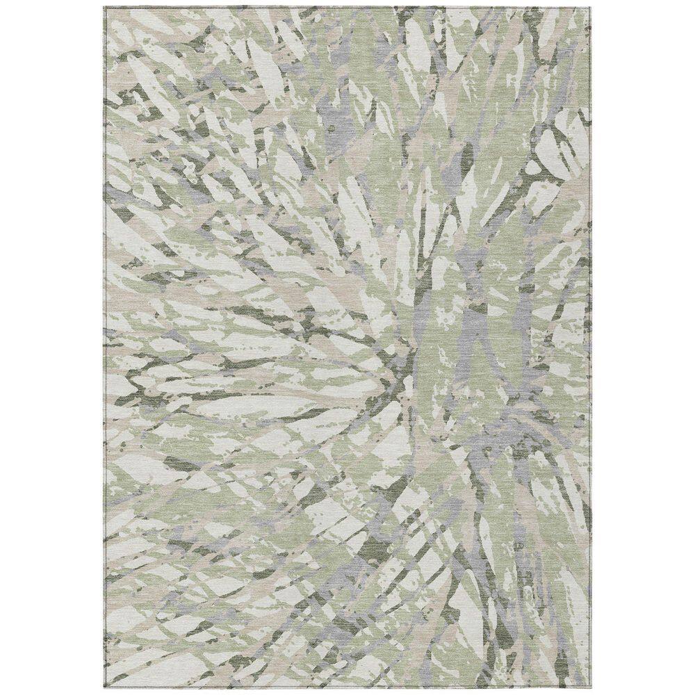 Chantille Machine Washable Indoor/Outdoor Abstract ACN2651 Celery 3 ft. x 4 ft. Area Rug price history on PriceWatchPro
